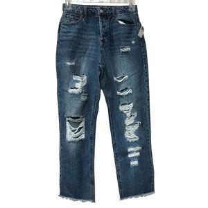 NEW - Vanilla Star oyfriend Ankle Jeans  juniors size 9